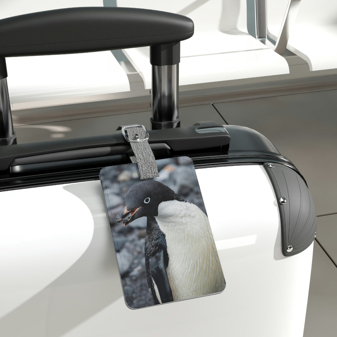 A Penguin's Pebble - Luggage Tag - Visiting This World