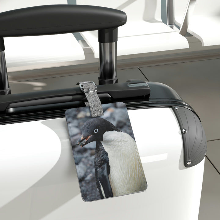A Penguin's Pebble - Luggage Tag - Visiting This World