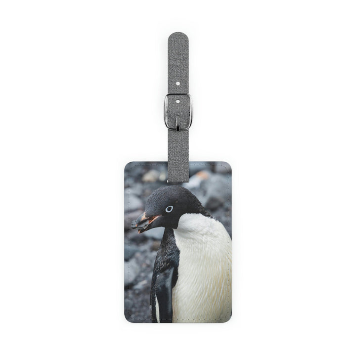 A Penguin's Pebble - Luggage Tag - Visiting This World