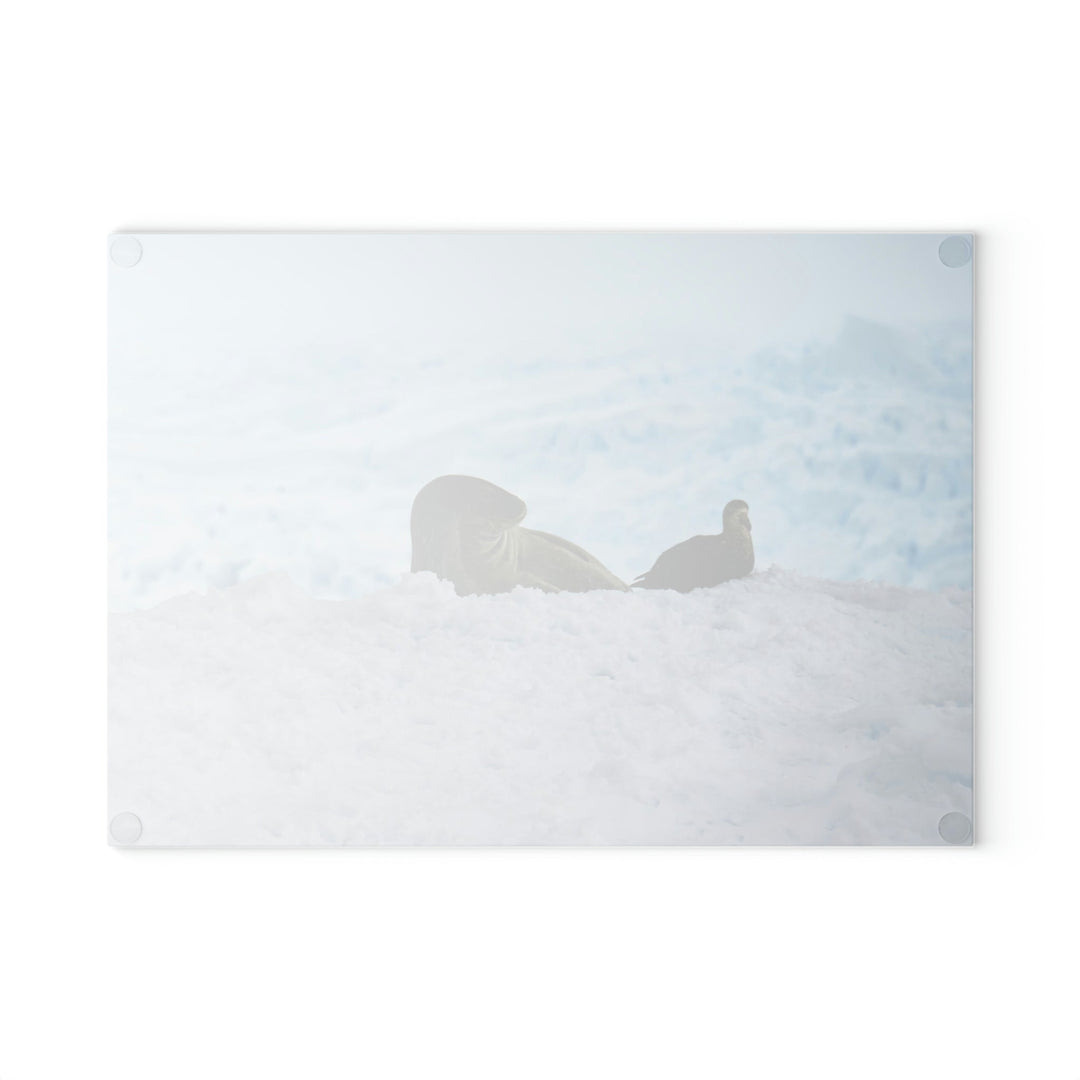 A Resting Pair - Glass Cutting Board - Visiting This World