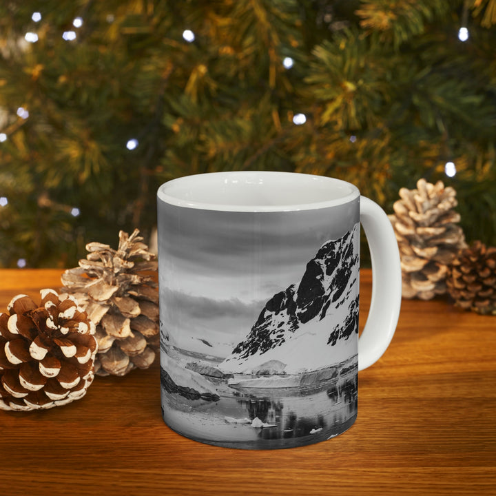 A Still Day in Black and White - Ceramic Mug 11oz - Visiting This World