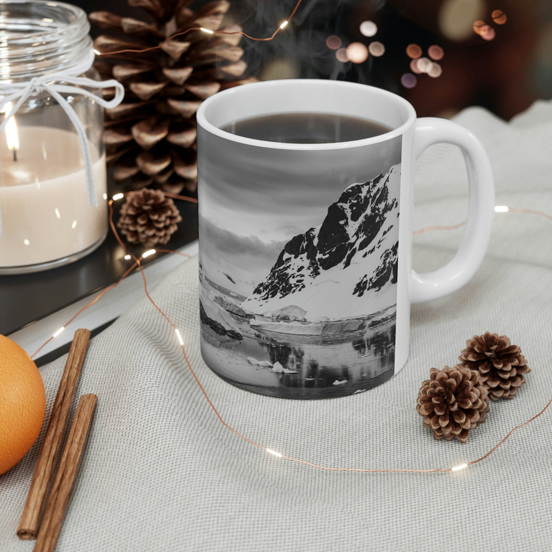 A Still Day in Black and White - Ceramic Mug 11oz - Visiting This World