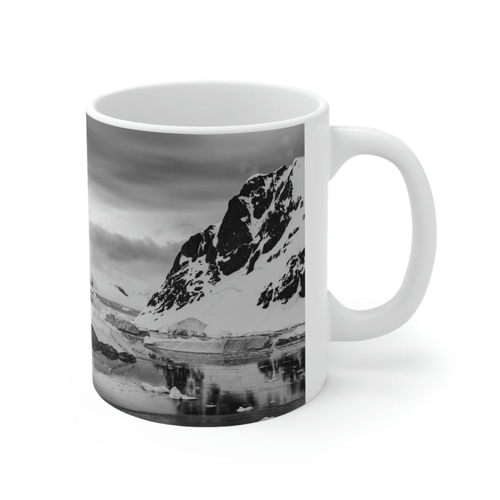 A Still Day in Black and White - Ceramic Mug 11oz - Visiting This World