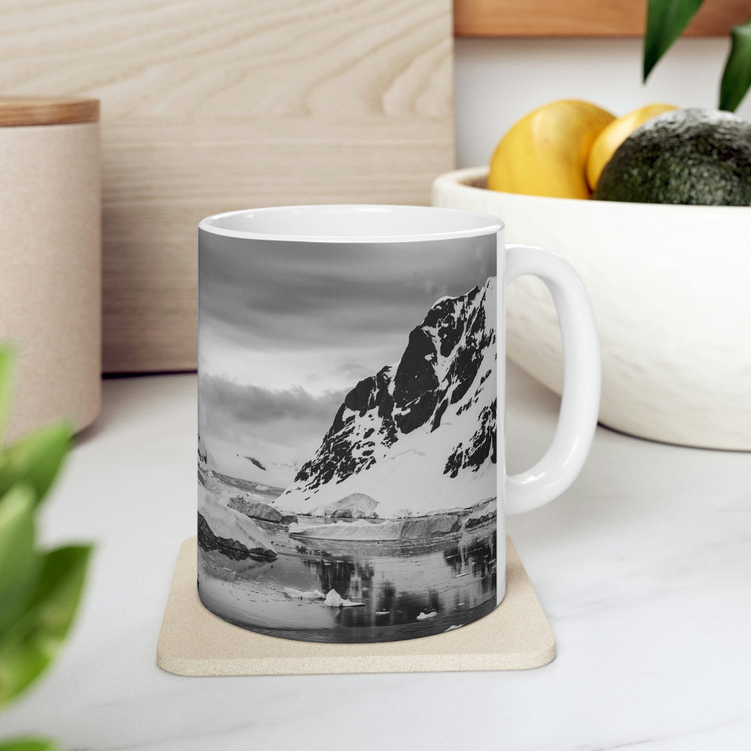 A Still Day in Black and White - Ceramic Mug 11oz - Visiting This World