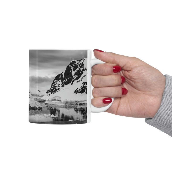 A Still Day in Black and White - Ceramic Mug 11oz - Visiting This World