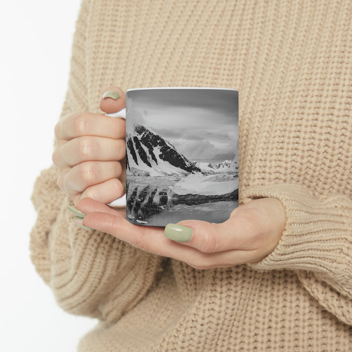 A Still Day in Black and White - Ceramic Mug 11oz - Visiting This World