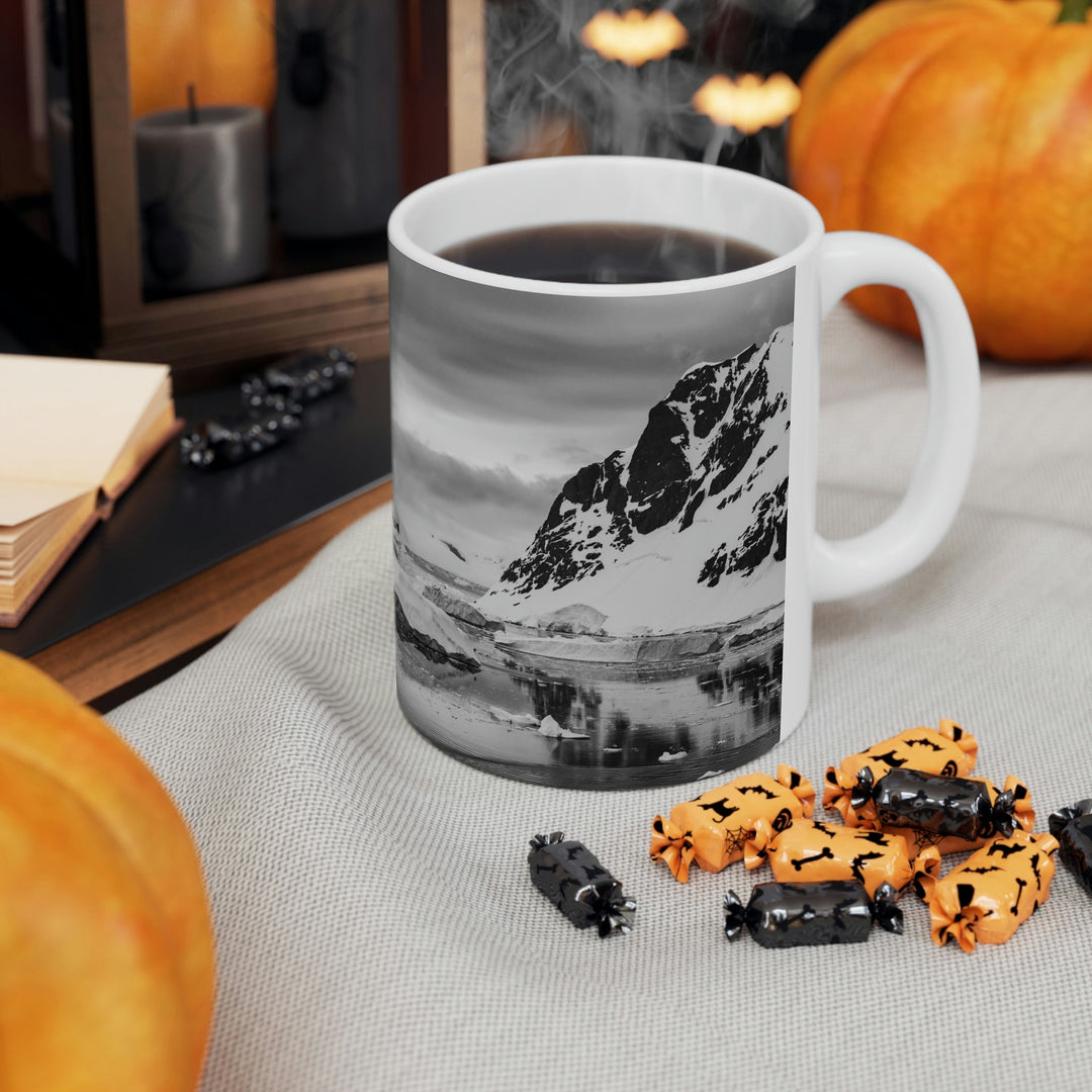 A Still Day in Black and White - Ceramic Mug 11oz - Visiting This World