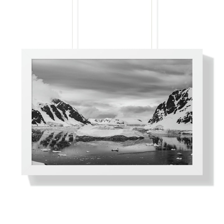 A Still Day in Black and White - Framed Print - Visiting This World