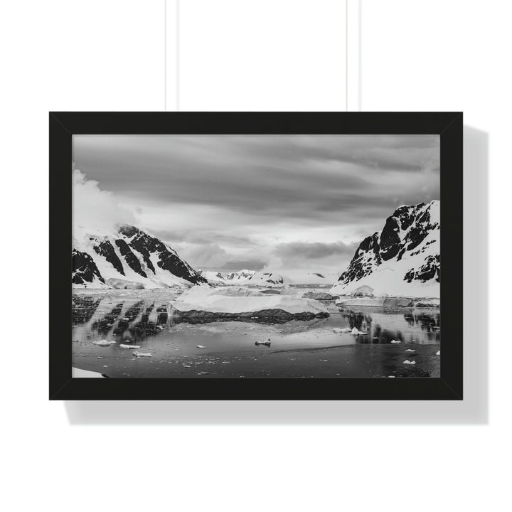 A Still Day in Black and White - Framed Print - Visiting This World