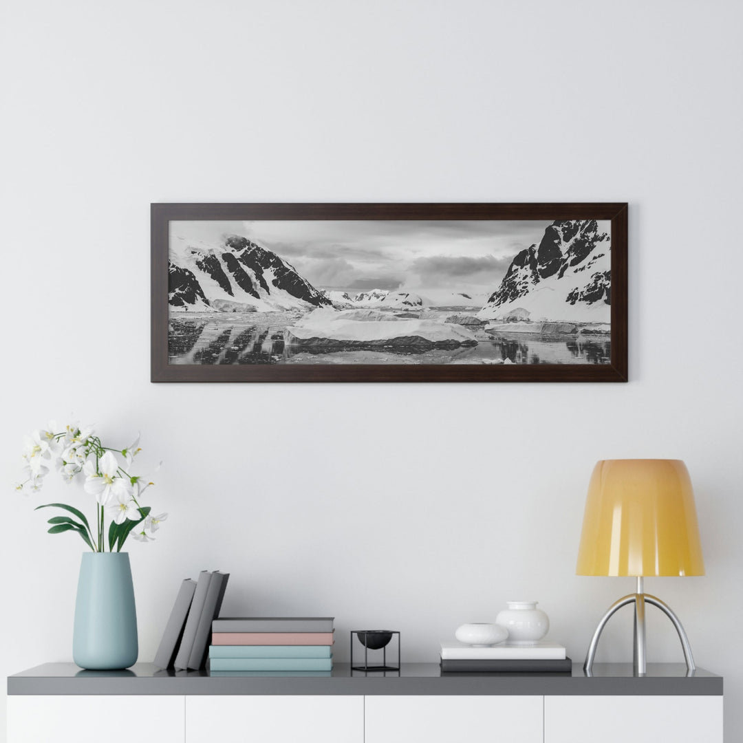 A Still Day in Black and White - Framed Print - Visiting This World