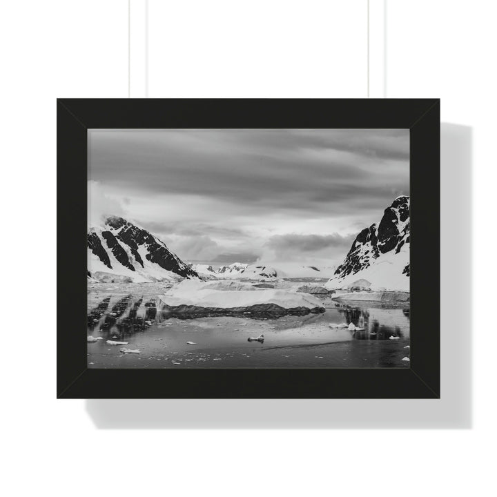 A Still Day in Black and White - Framed Print - Visiting This World