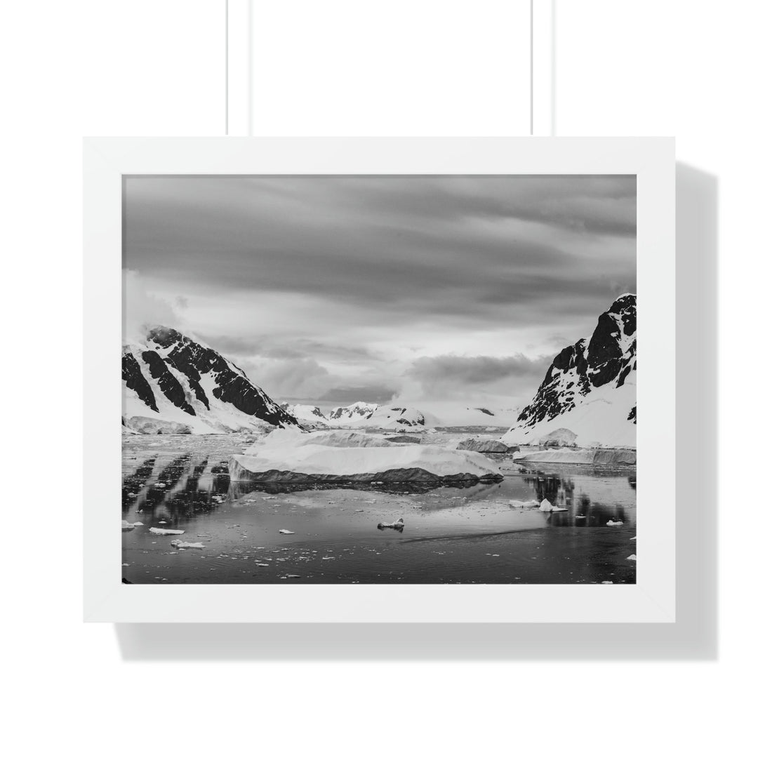 A Still Day in Black and White - Framed Print - Visiting This World