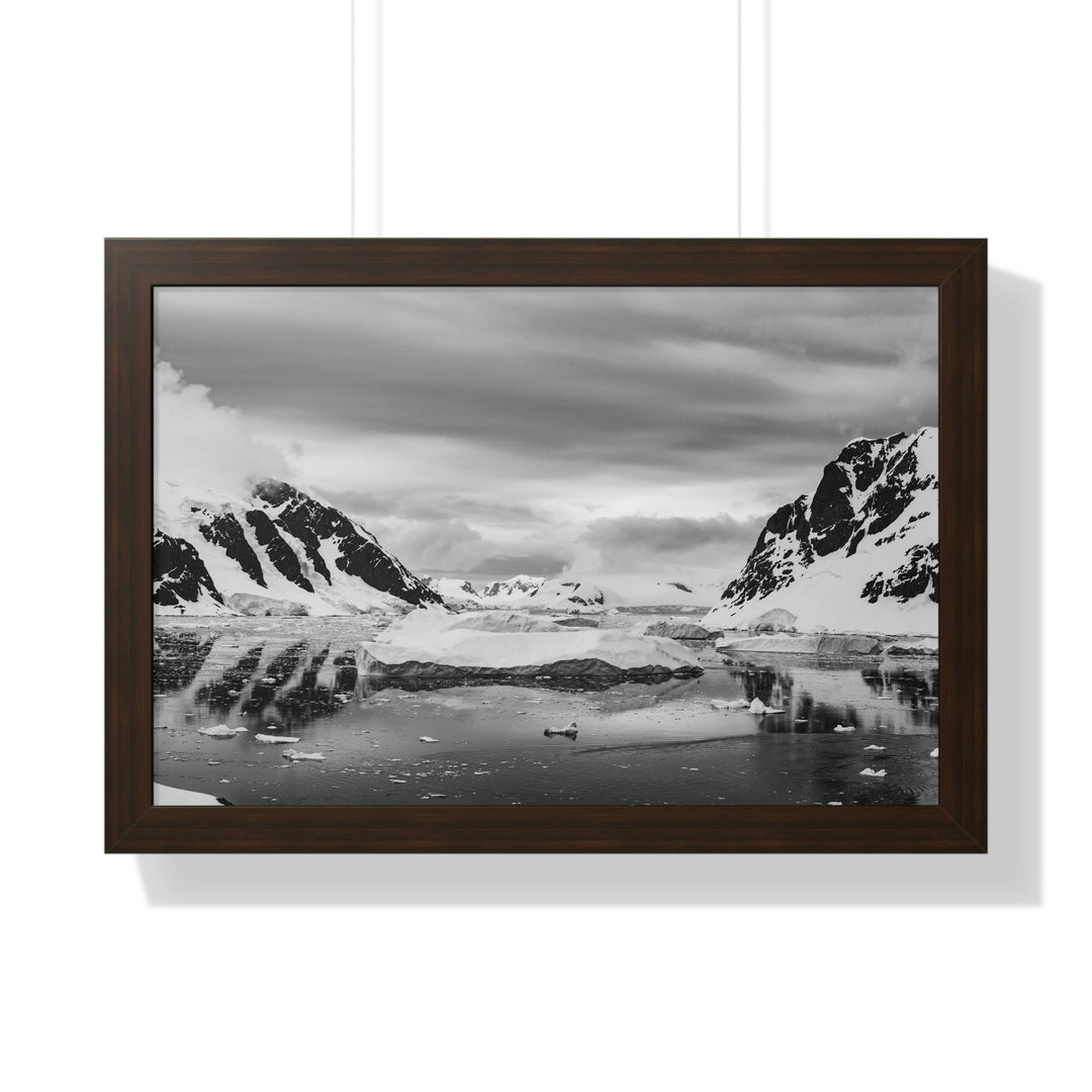 A Still Day in Black and White - Framed Print - Visiting This World