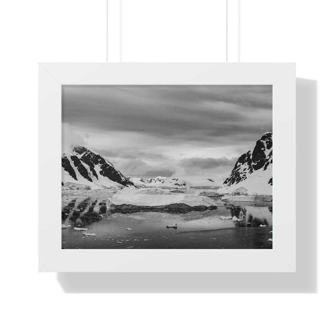 A Still Day in Black and White - Framed Print - Visiting This World