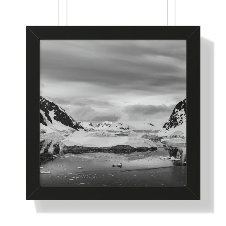 A Still Day in Black and White - Framed Print - Visiting This World