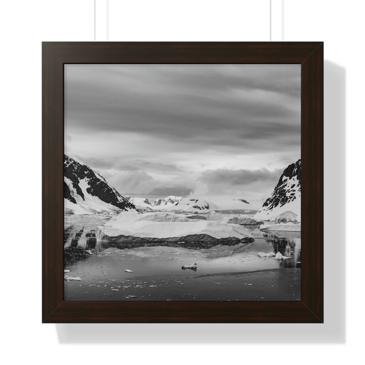 A Still Day in Black and White - Framed Print - Visiting This World