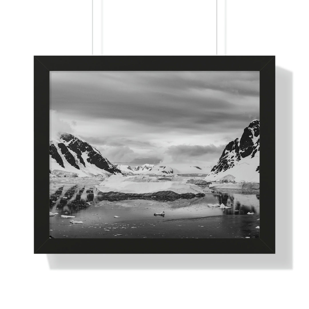 A Still Day in Black and White - Framed Print - Visiting This World