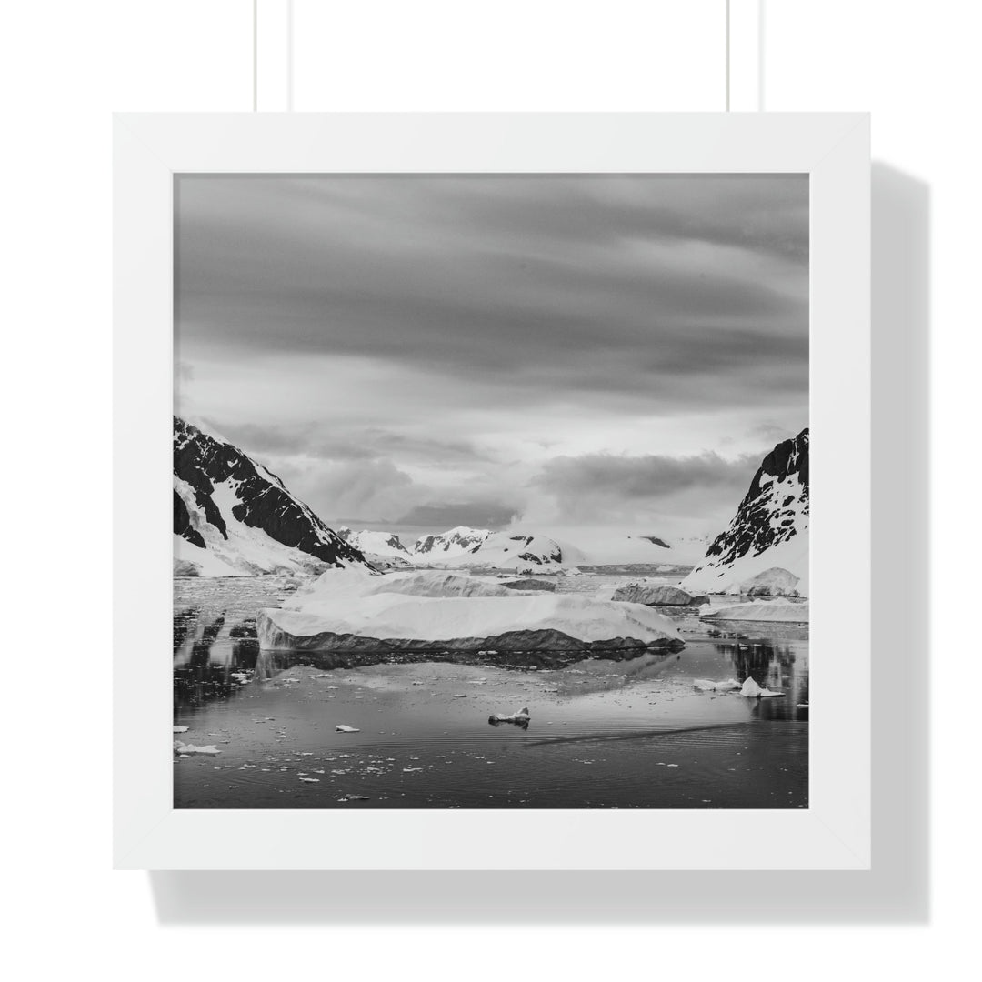 A Still Day in Black and White - Framed Print - Visiting This World