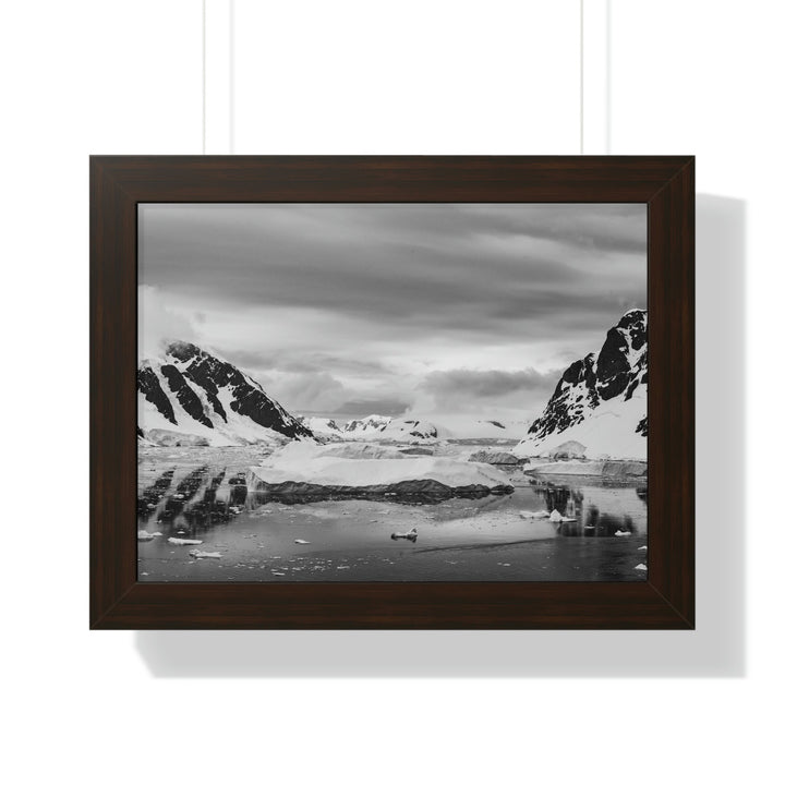 A Still Day in Black and White - Framed Print - Visiting This World