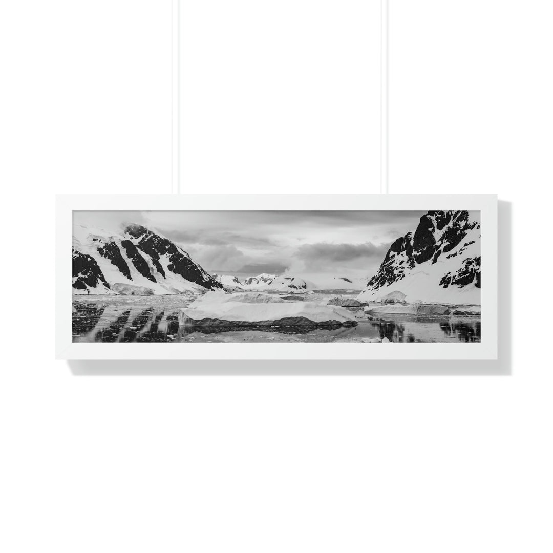 A Still Day in Black and White - Framed Print - Visiting This World