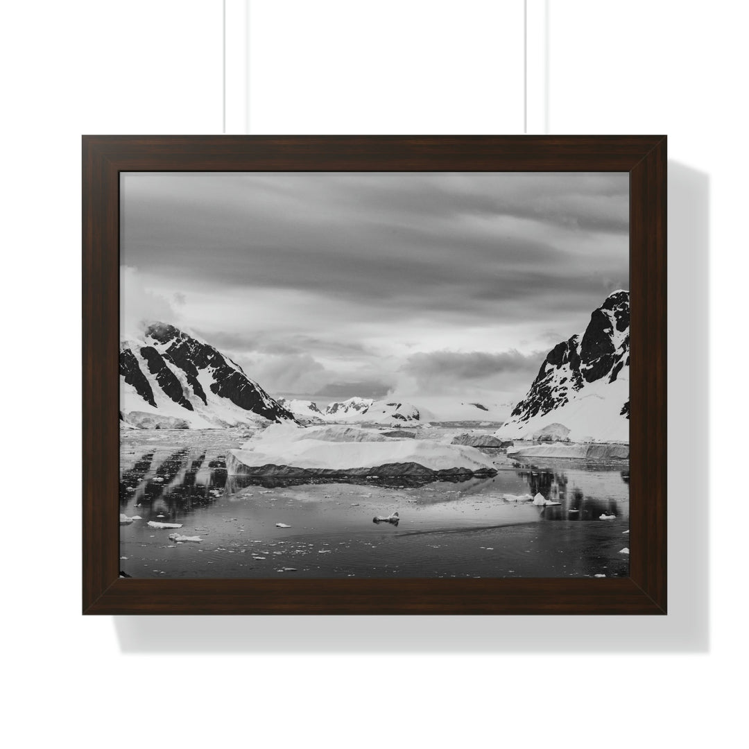 A Still Day in Black and White - Framed Print - Visiting This World