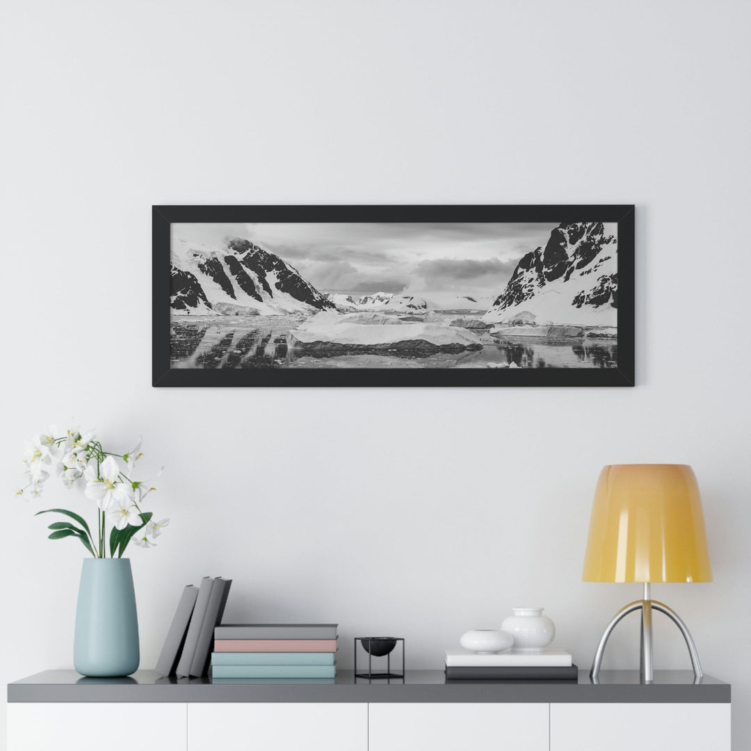 A Still Day in Black and White - Framed Print - Visiting This World