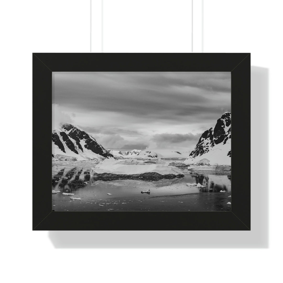 A Still Day in Black and White - Framed Print - Visiting This World