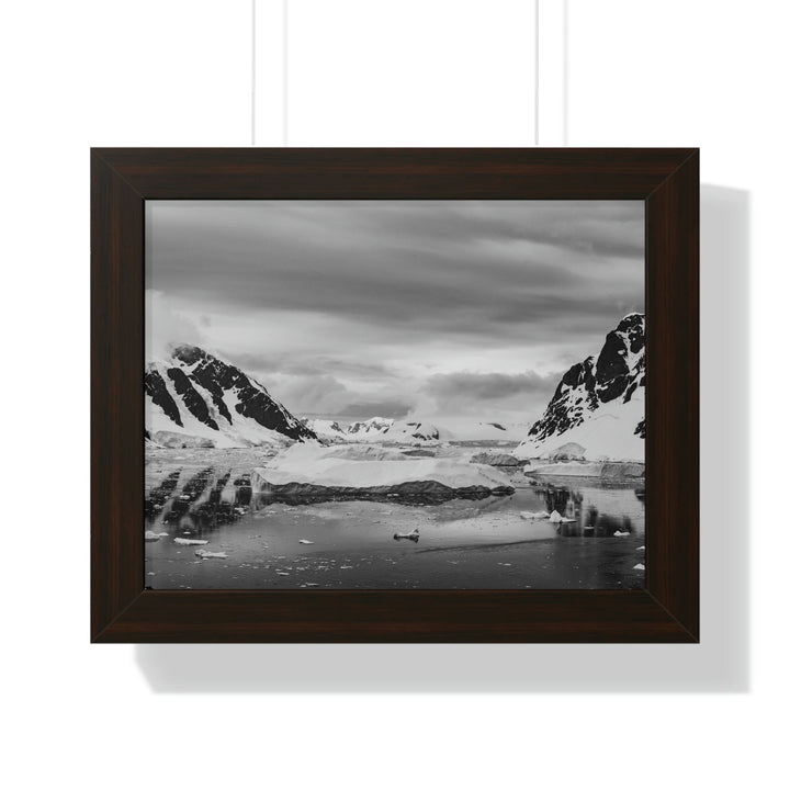 A Still Day in Black and White - Framed Print - Visiting This World