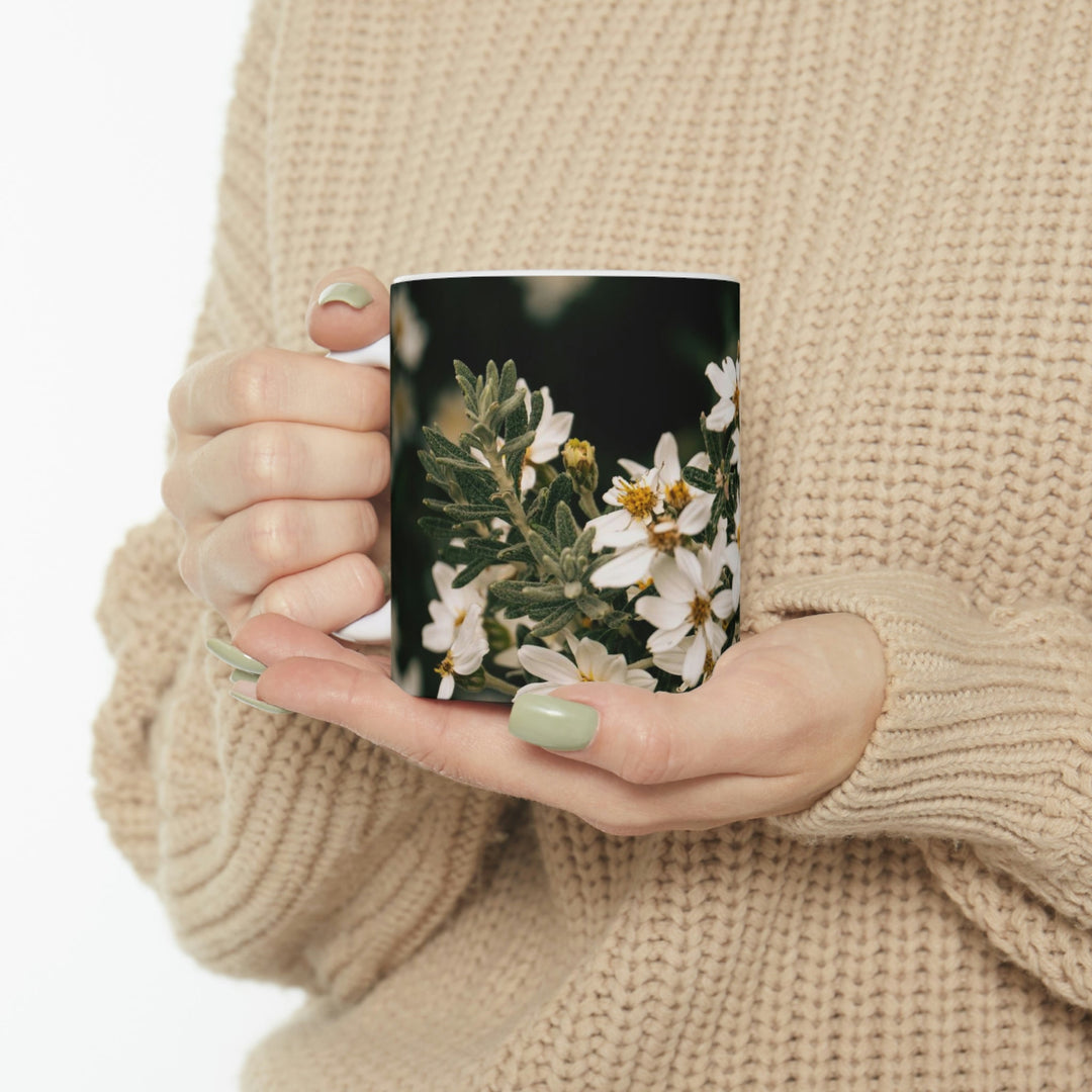 A Touch of White - Ceramic Mug 11oz - Visiting This World