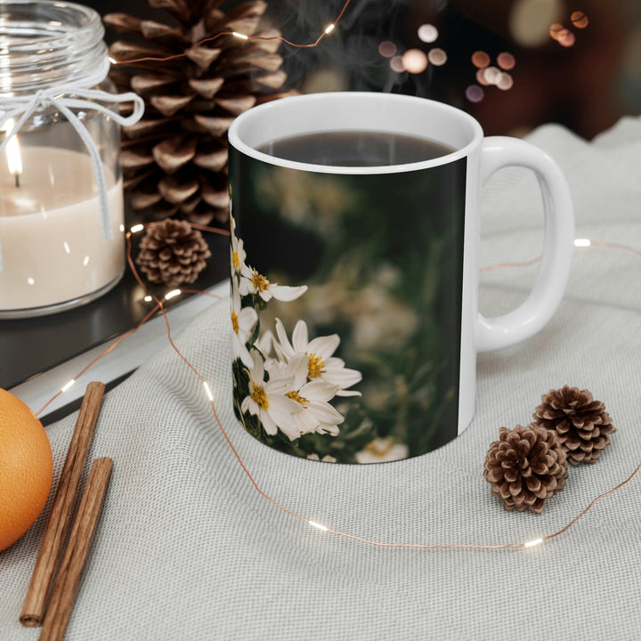 A Touch of White - Ceramic Mug 11oz - Visiting This World