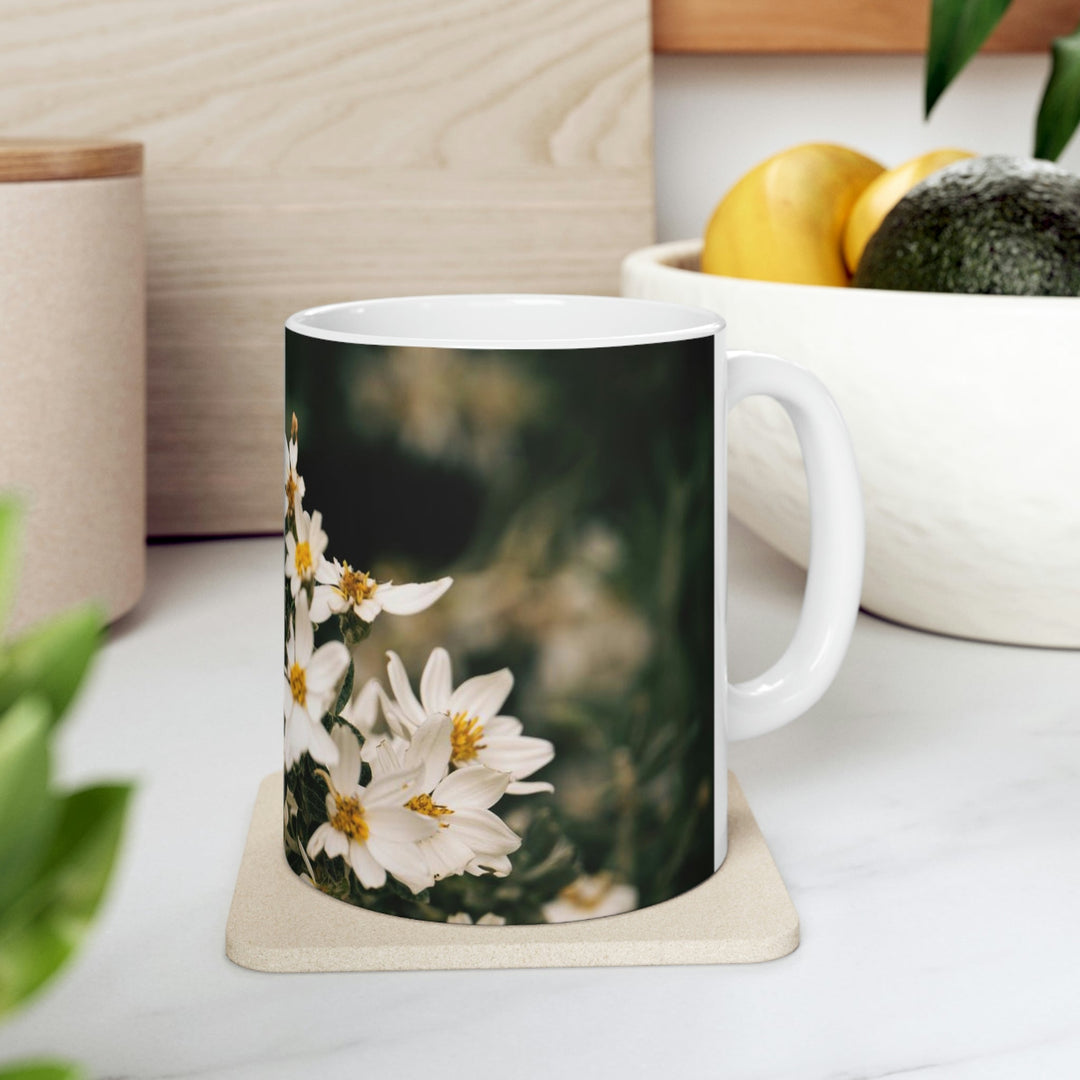 A Touch of White - Ceramic Mug 11oz - Visiting This World