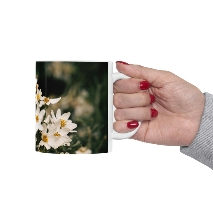 A Touch of White - Ceramic Mug 11oz - Visiting This World