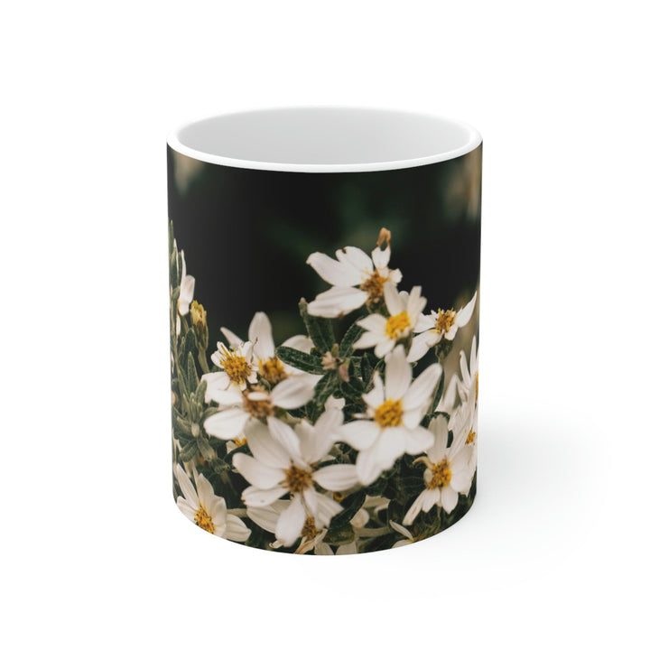 A Touch of White - Ceramic Mug 11oz - Visiting This World