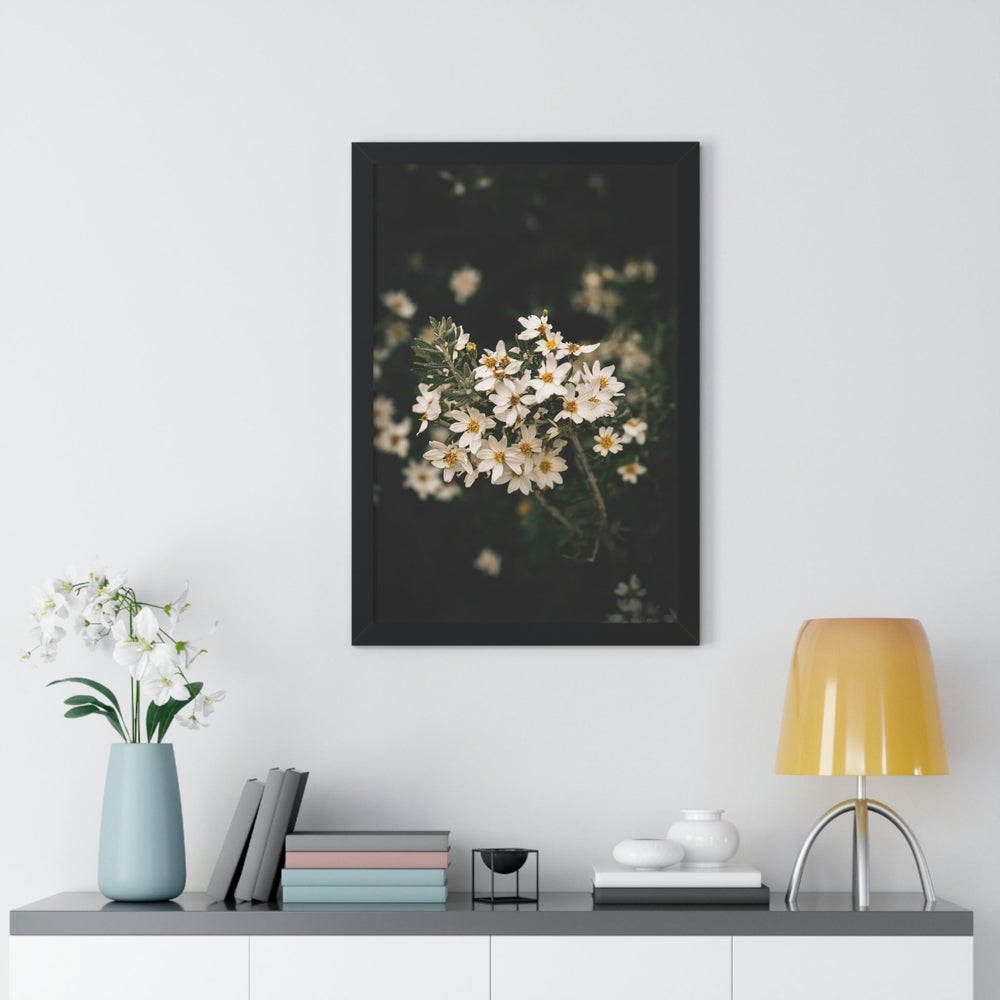 A Touch of White - Framed Print - Visiting This World