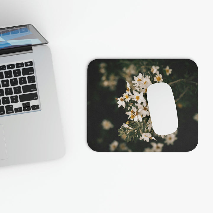 A Touch of White - Mouse Pad (Rectangle) - Visiting This World