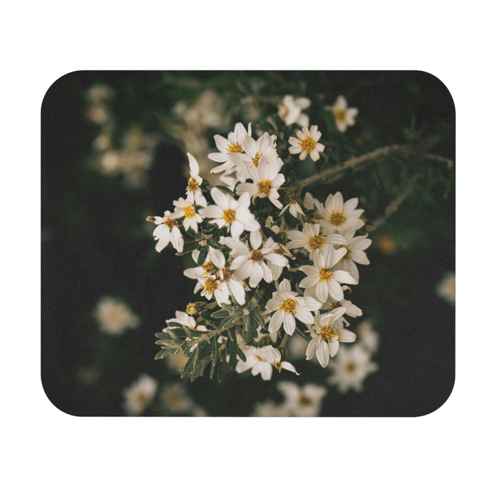 A Touch of White - Mouse Pad (Rectangle) - Visiting This World