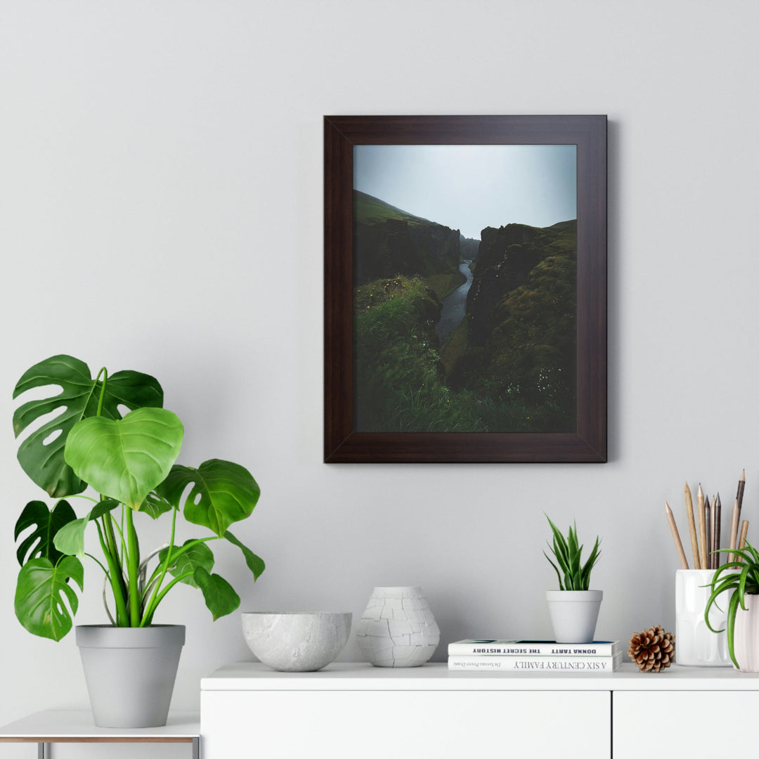 A View of the River - Framed Print - Visiting This World