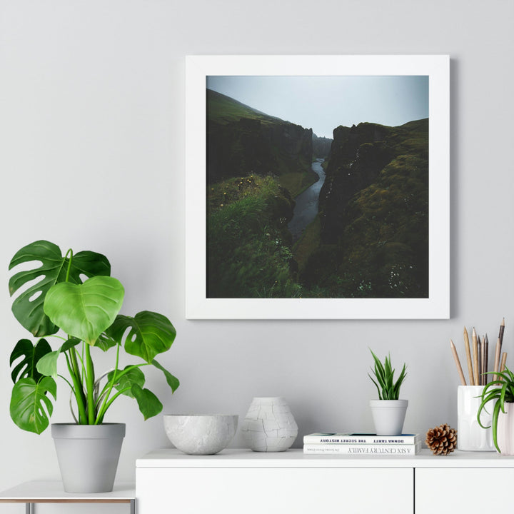 A View of the River - Framed Print - Visiting This World