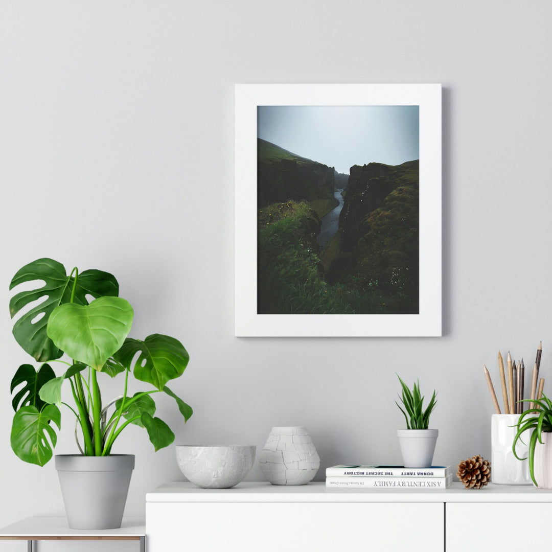 A View of the River - Framed Print - Visiting This World