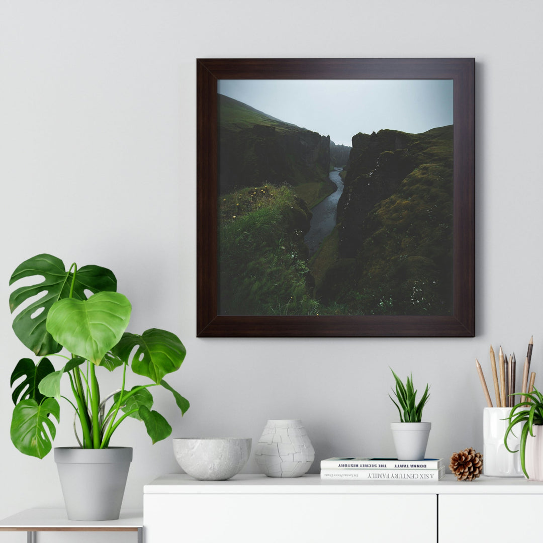 A View of the River - Framed Print - Visiting This World