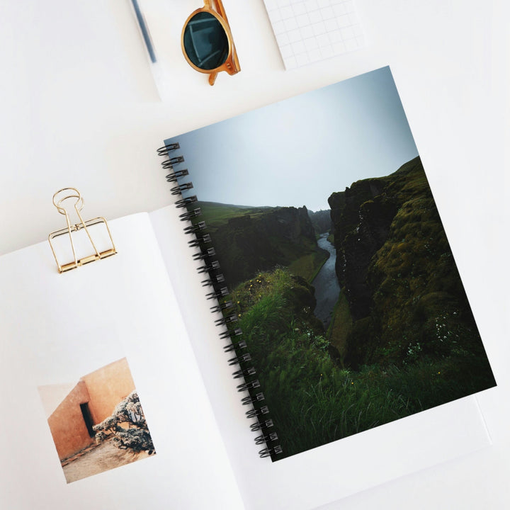 A View of the River - Spiral Ruled Line Notebook - Visiting This World