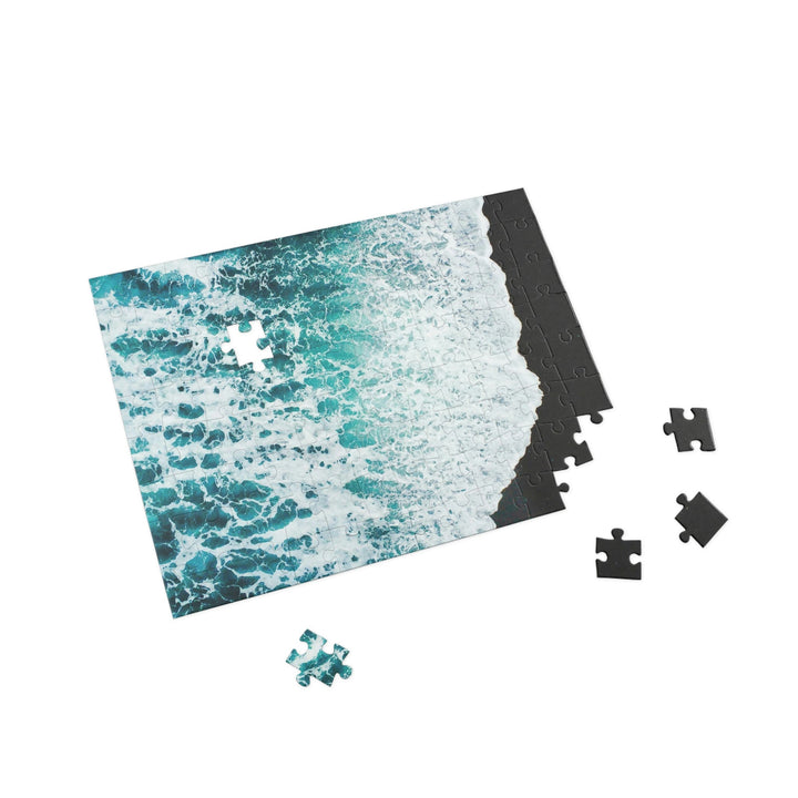 A Wave on Volcanic Sand - Nature Puzzle (96, 252, 500, 1000-Piece) - Visiting This World