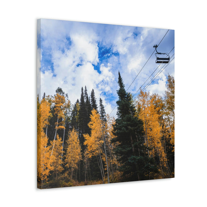 Chairlift in Suspension - Canvas