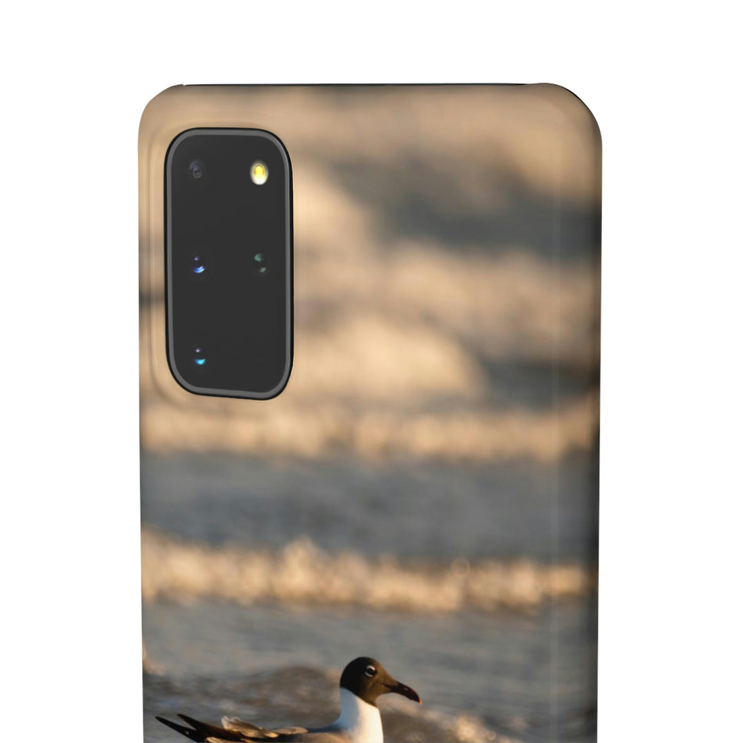 Laughing Gull in the Surf - Phone Case