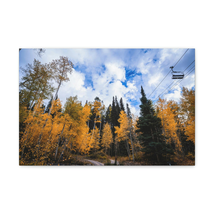 Chairlift in Suspension - Canvas