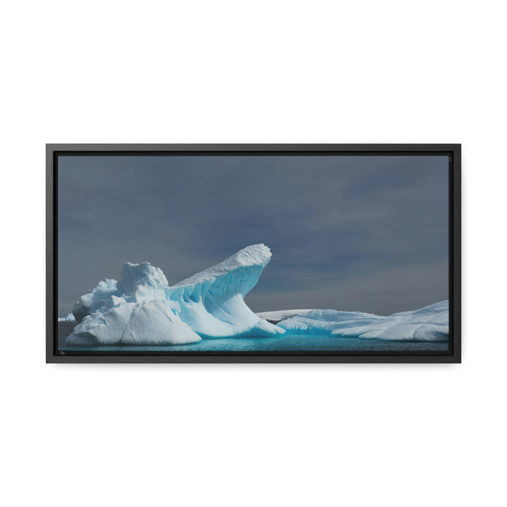 The Angles of an Iceberg - Canvas with Frame