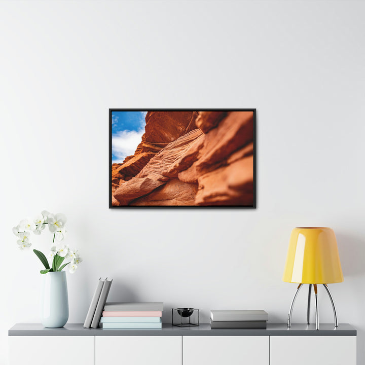 Layers of Rock - Canvas with Frame