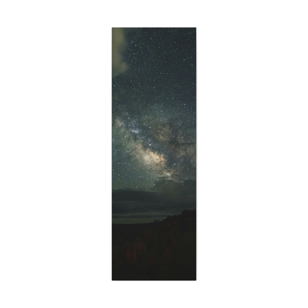 Milky Way Through the Clouds Part 2 - Canvas