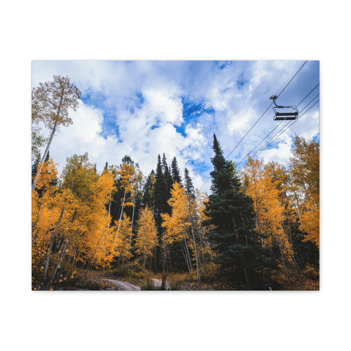 Chairlift in Suspension - Canvas