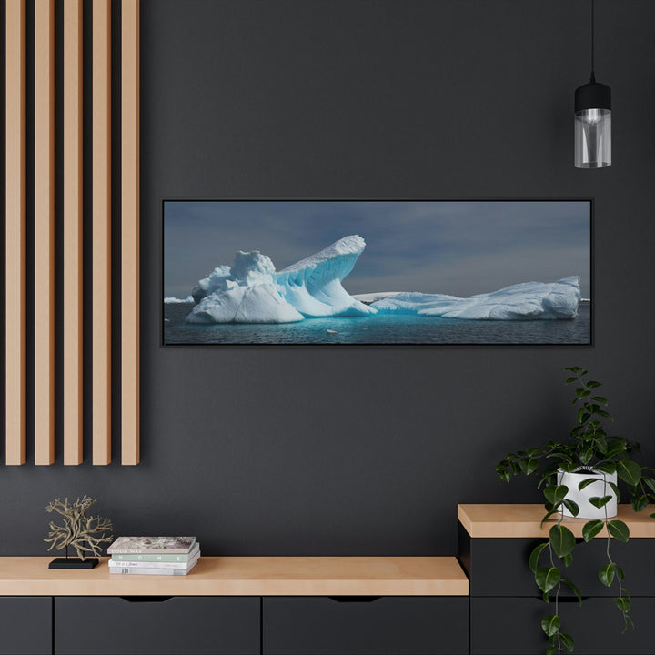 The Angles of an Iceberg - Canvas with Frame